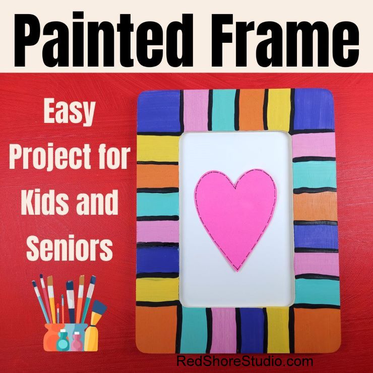 Painted Photo Frame Project